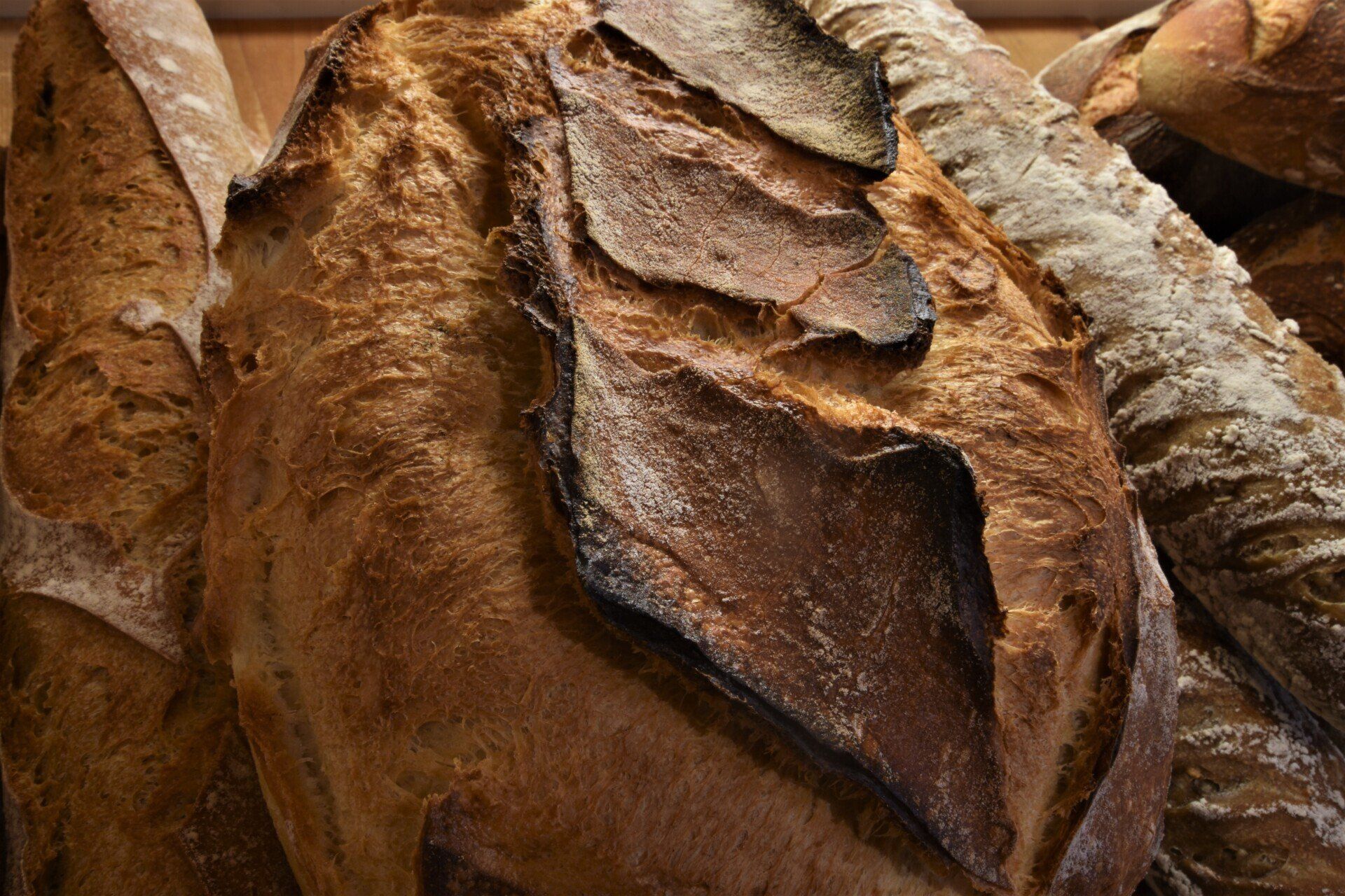 Un gros pain bien cuit