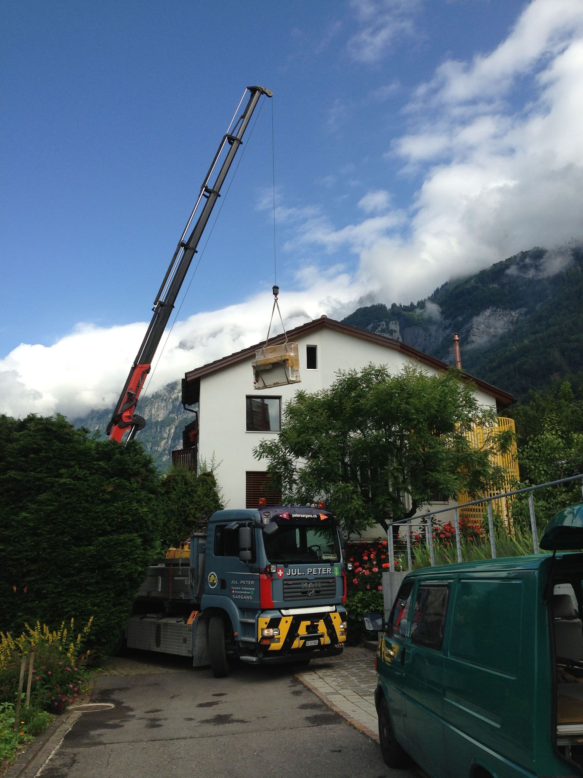 Dani's Umzüge Sargans - Schwertransport