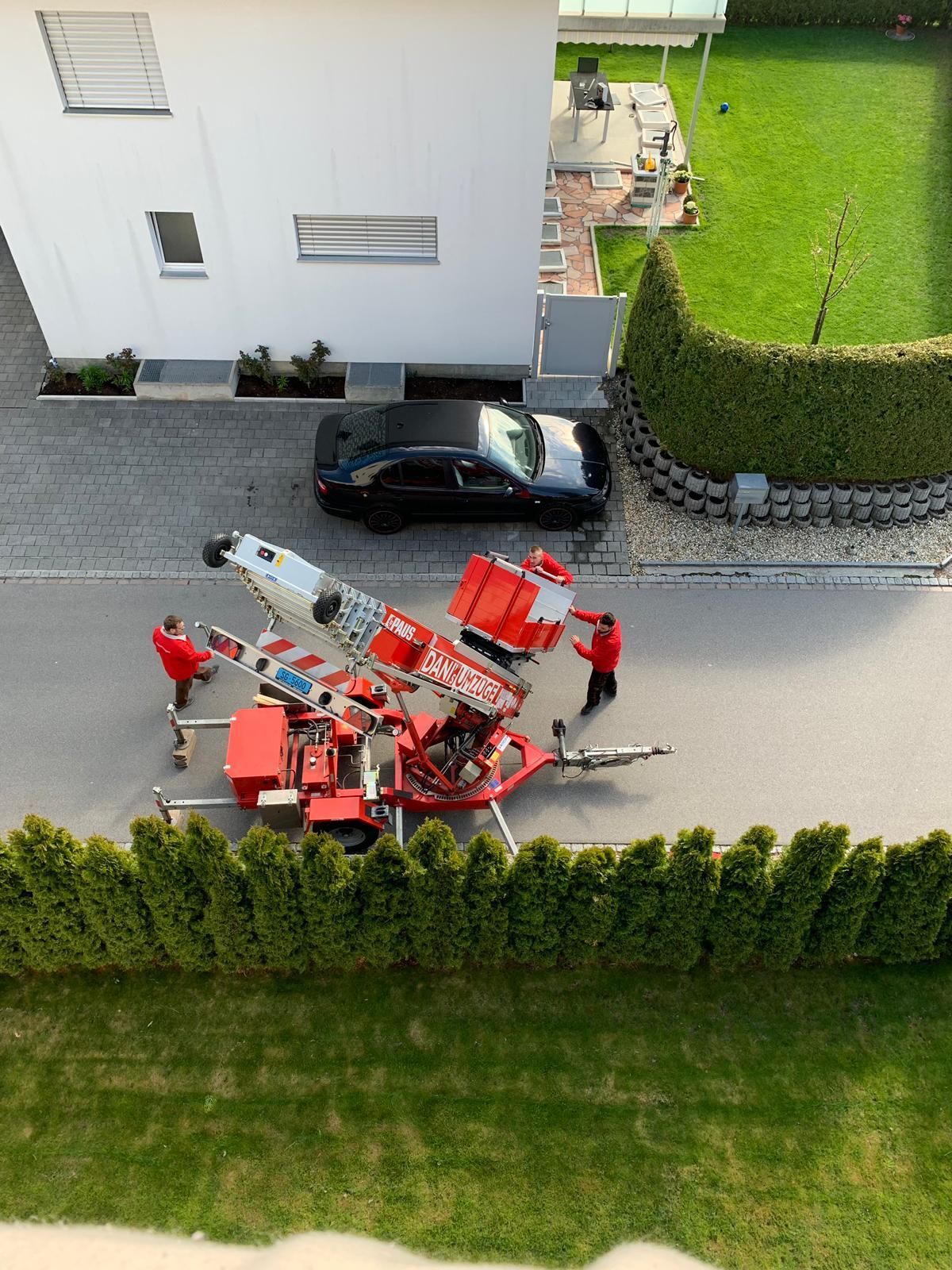 Dani's Umzüge Sargans - Möbellift, Aussenlift