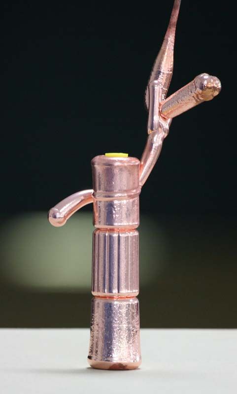 Dekoration mit metallischem Aspekt