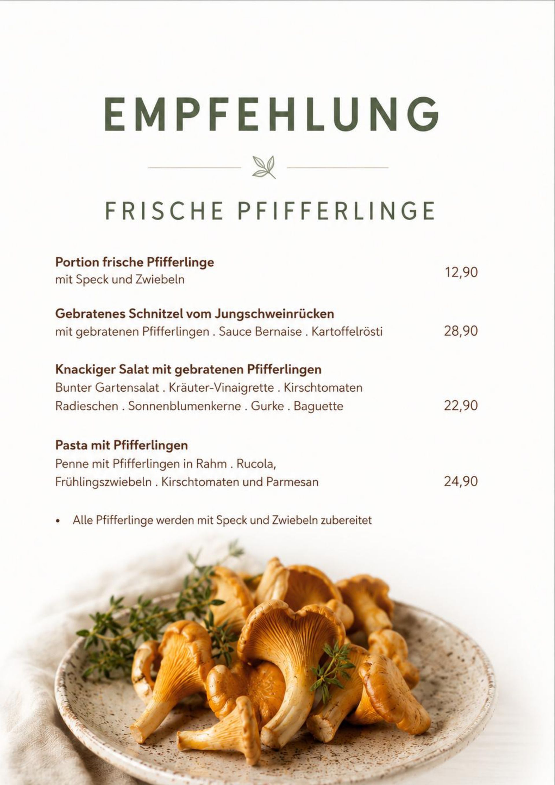 Pfifferlings Karte