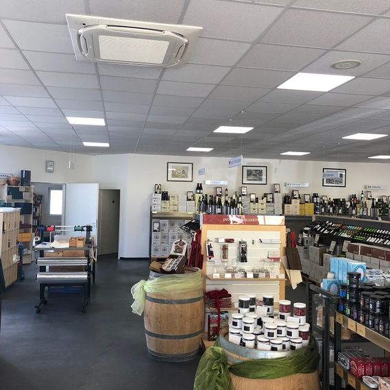 Klimaanlage Feinkostladen