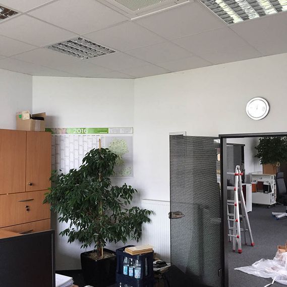 Lüftungsanalge Büro