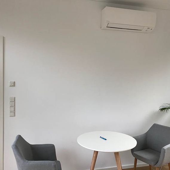 Lüftungsanalge Büro