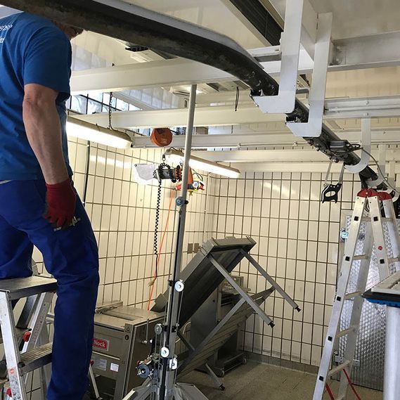 Lüftungssystem Hausdach