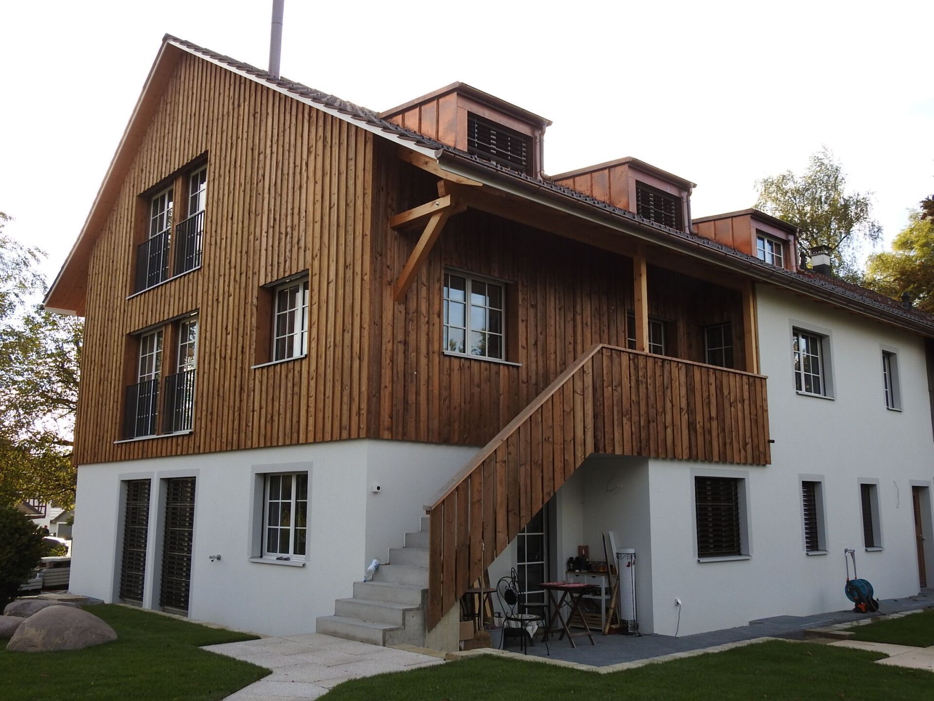 Holzfassade - Widmer AG Holzbau