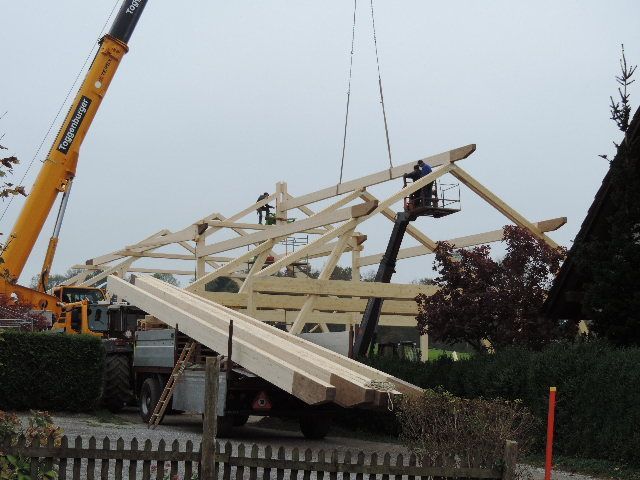 Dachkonstruktion - Widmer AG Holzbau