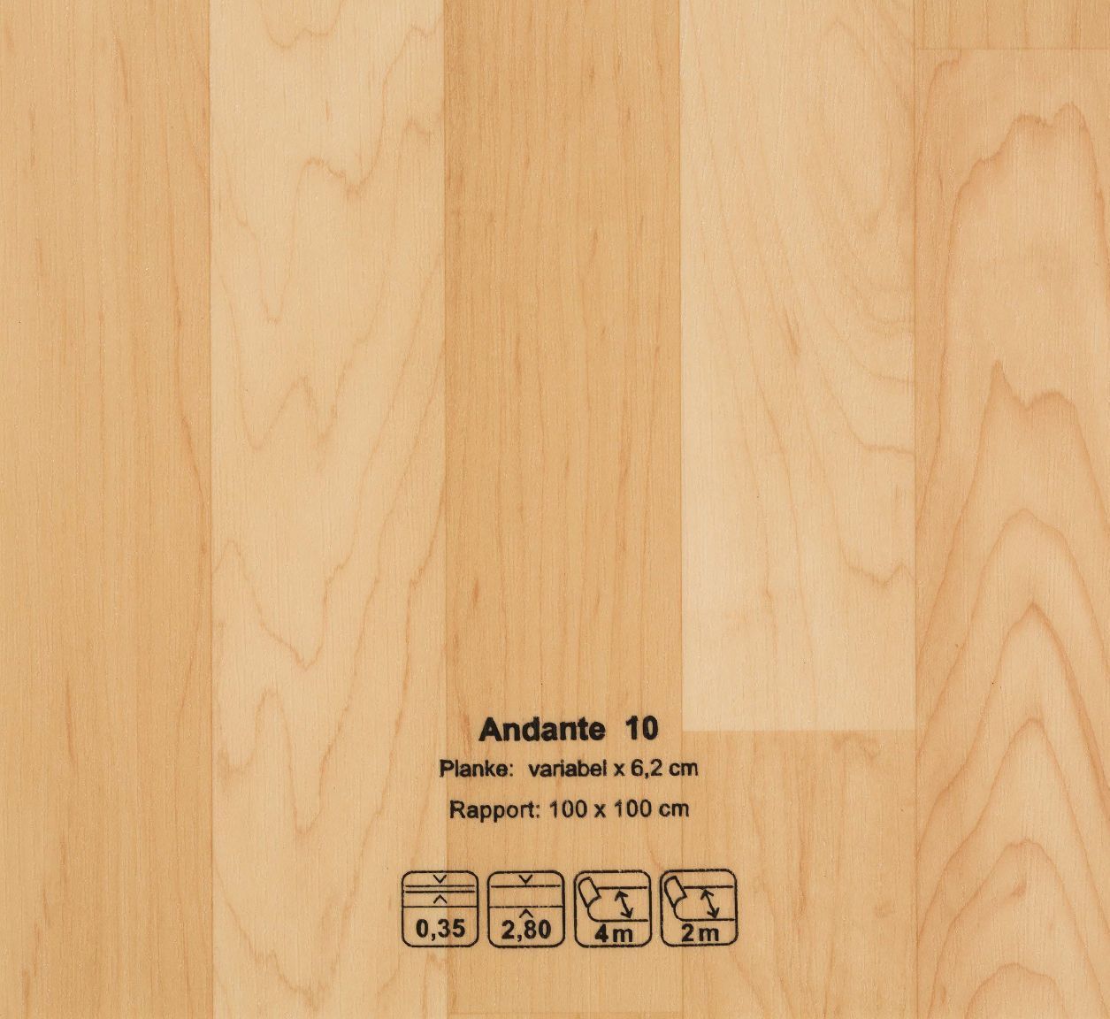 elastischer Belag Andante