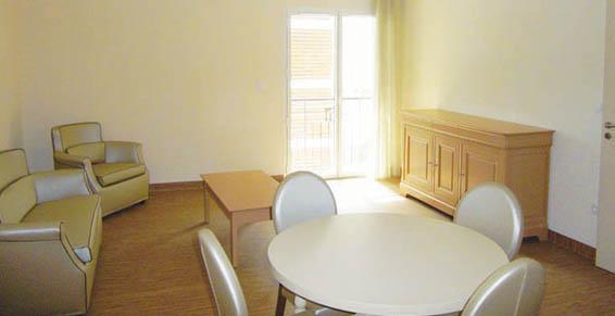 Chambre individuelle de la Résidence Service Le Colisée