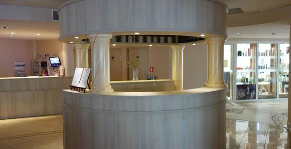 La réception de la Résidence Service Le Colisée