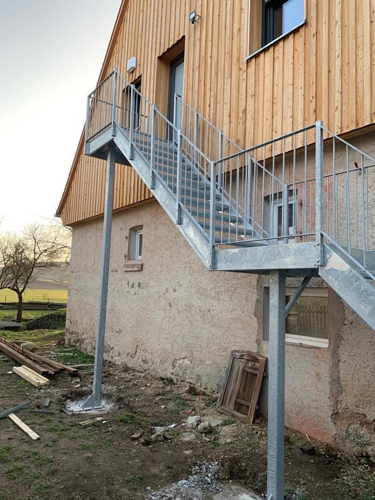 Treppe MAURER Metallbau GbR