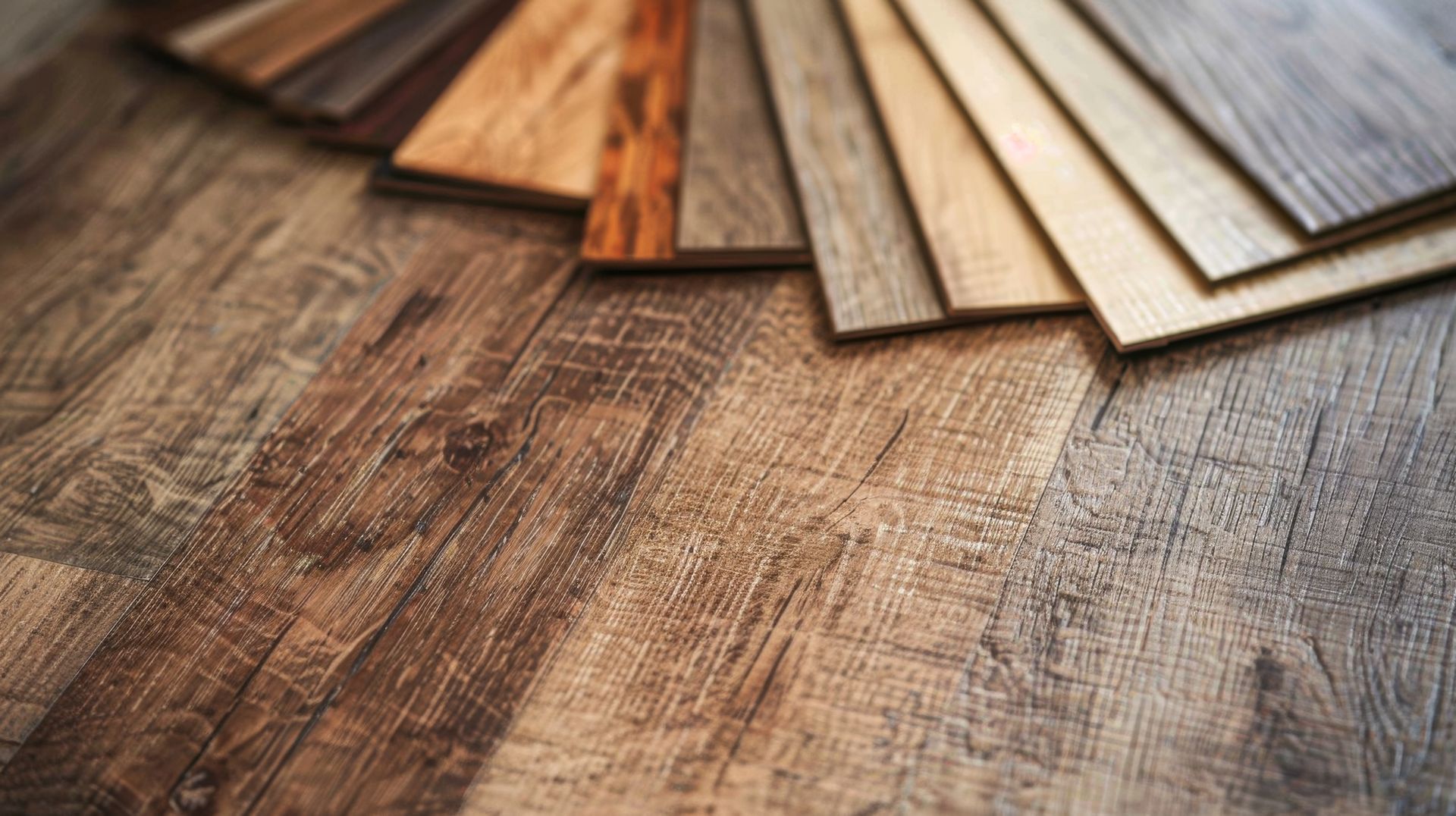 Différents coloris de parquet