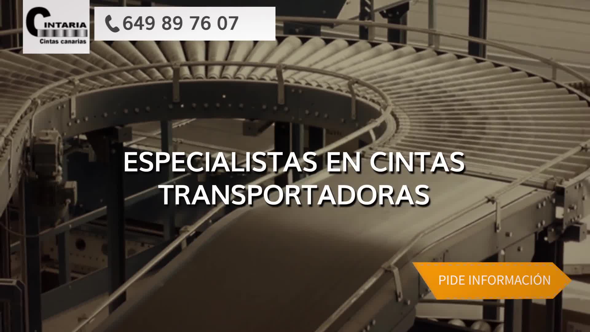 Mantenimiento de cintas transportadoras en Canarias: Cintaria Cintas Canarias