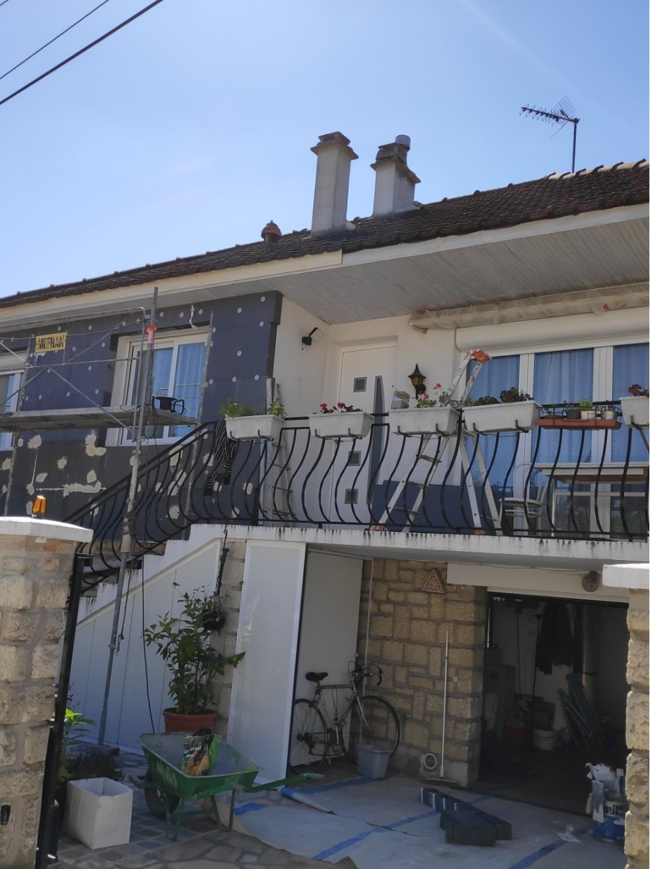 Ravalement façade traitement garde-corps