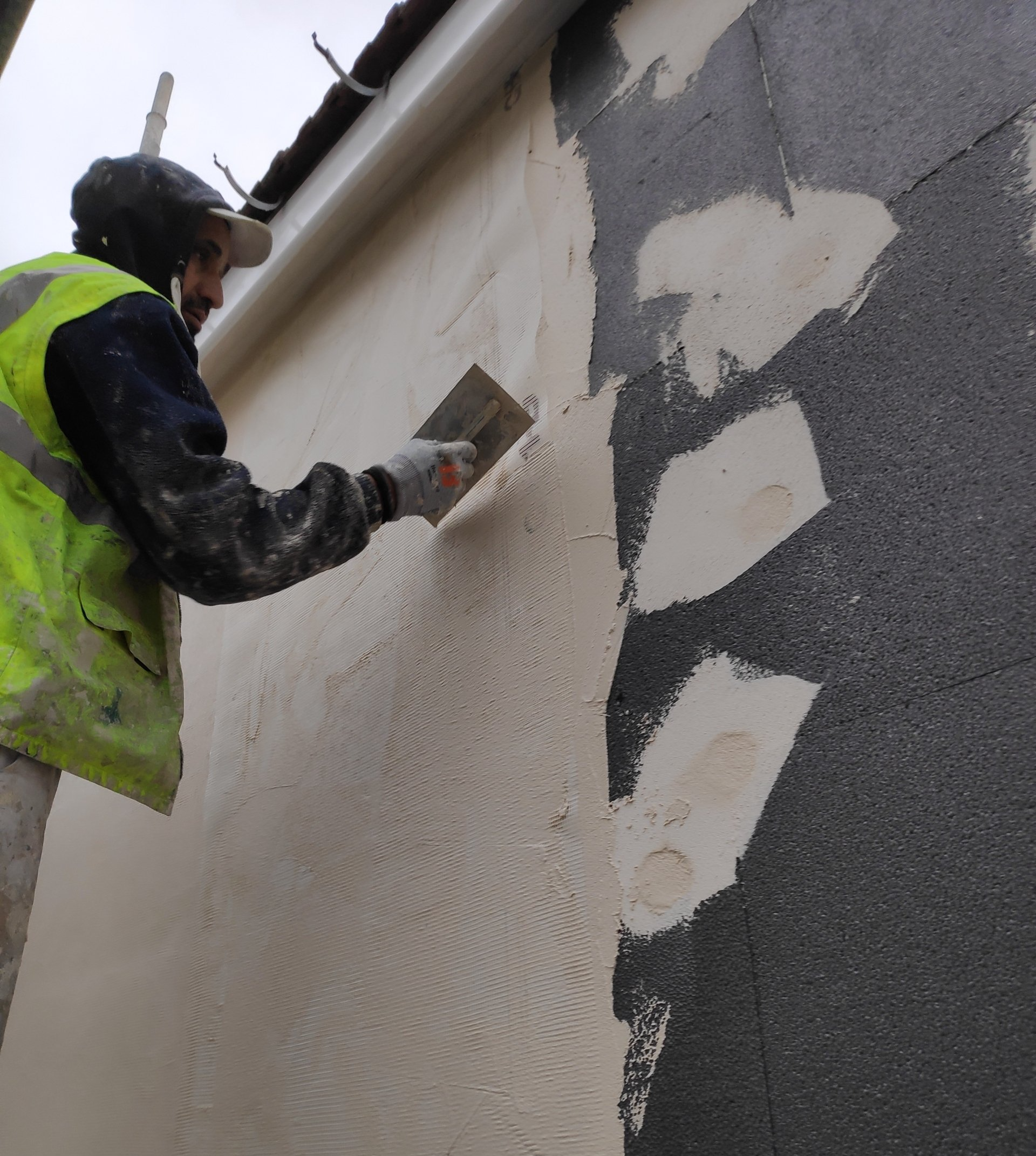 Isolation extérieure professionnel façadier