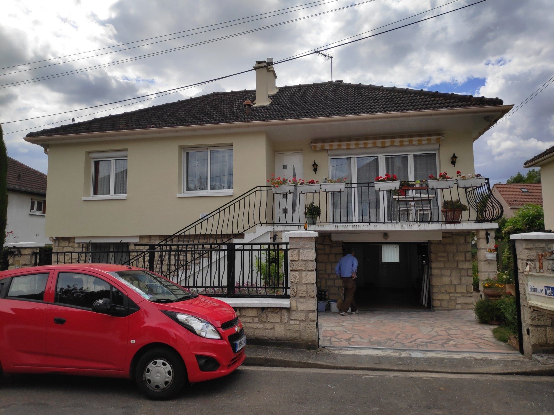 Maçonnerie muret maison