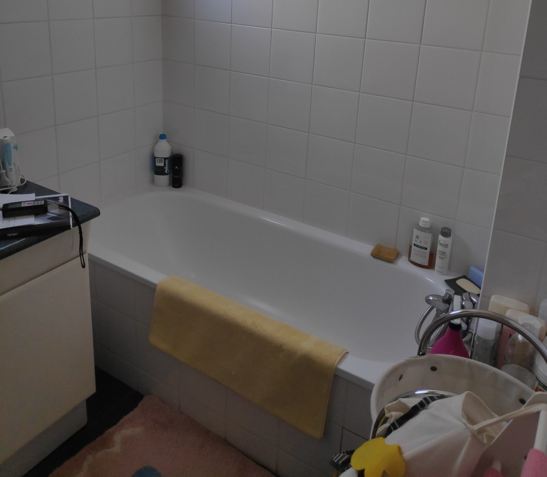 Baignoire plomberie rénovée