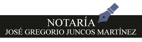 A logo for notaria jose gregorio juncos martinez