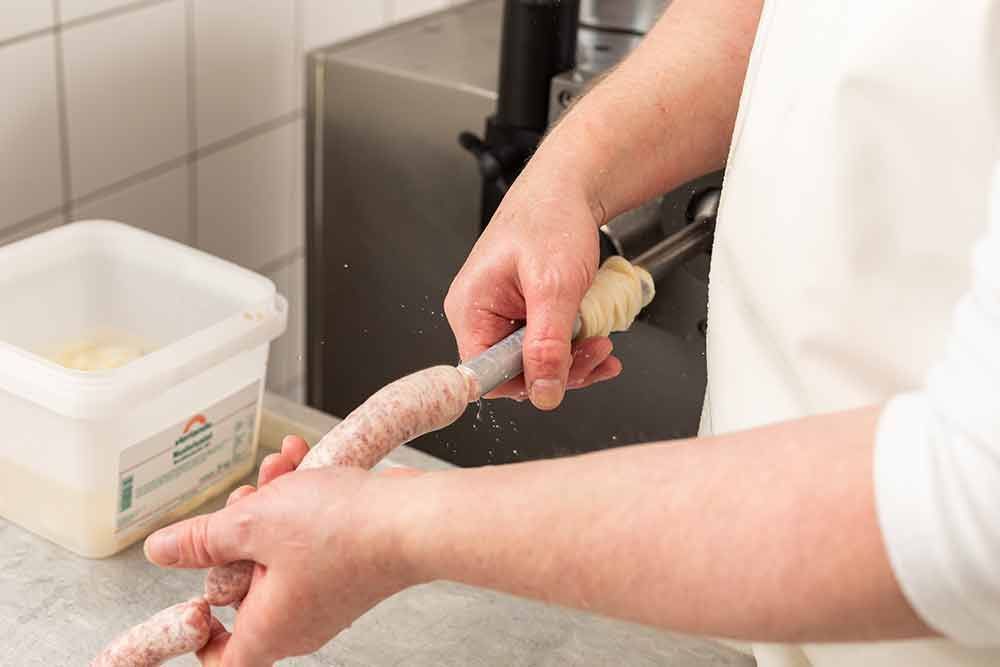 Frische Zubereitung der Grillwaren