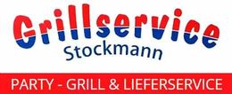 A logo for grillservice stockmann party grill & lieferservice