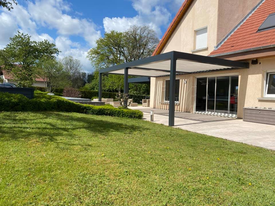 Pergola aluminium jardin