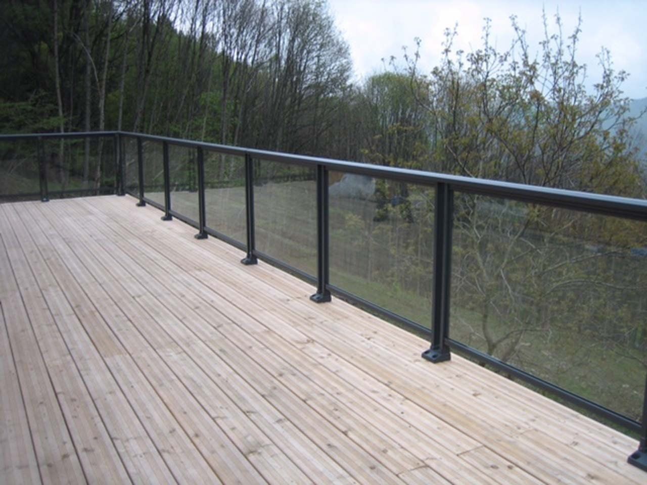 Garde-corps terrasse bois