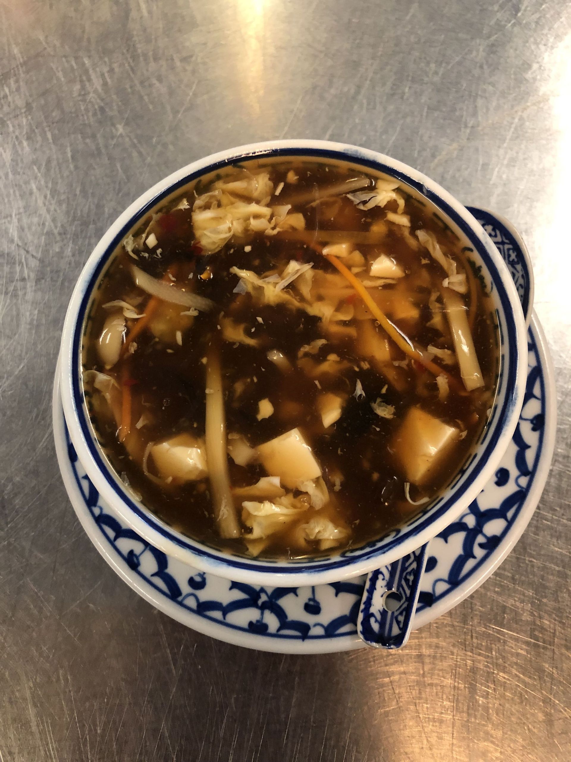 potage pékinois - Le Chaudron chez Chen