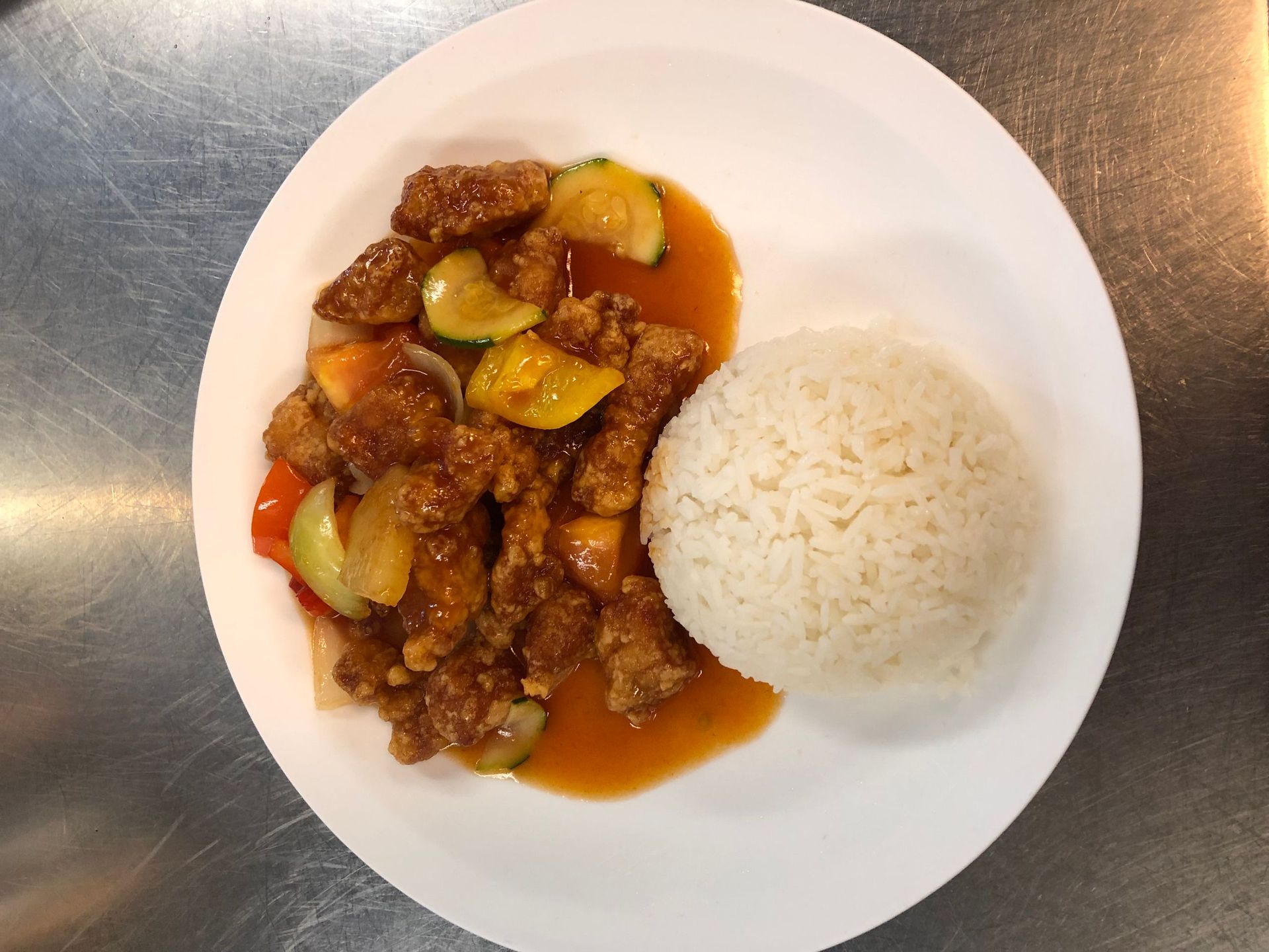 Poulet croustillant aigre-doux - Le Chaudron chez Chen