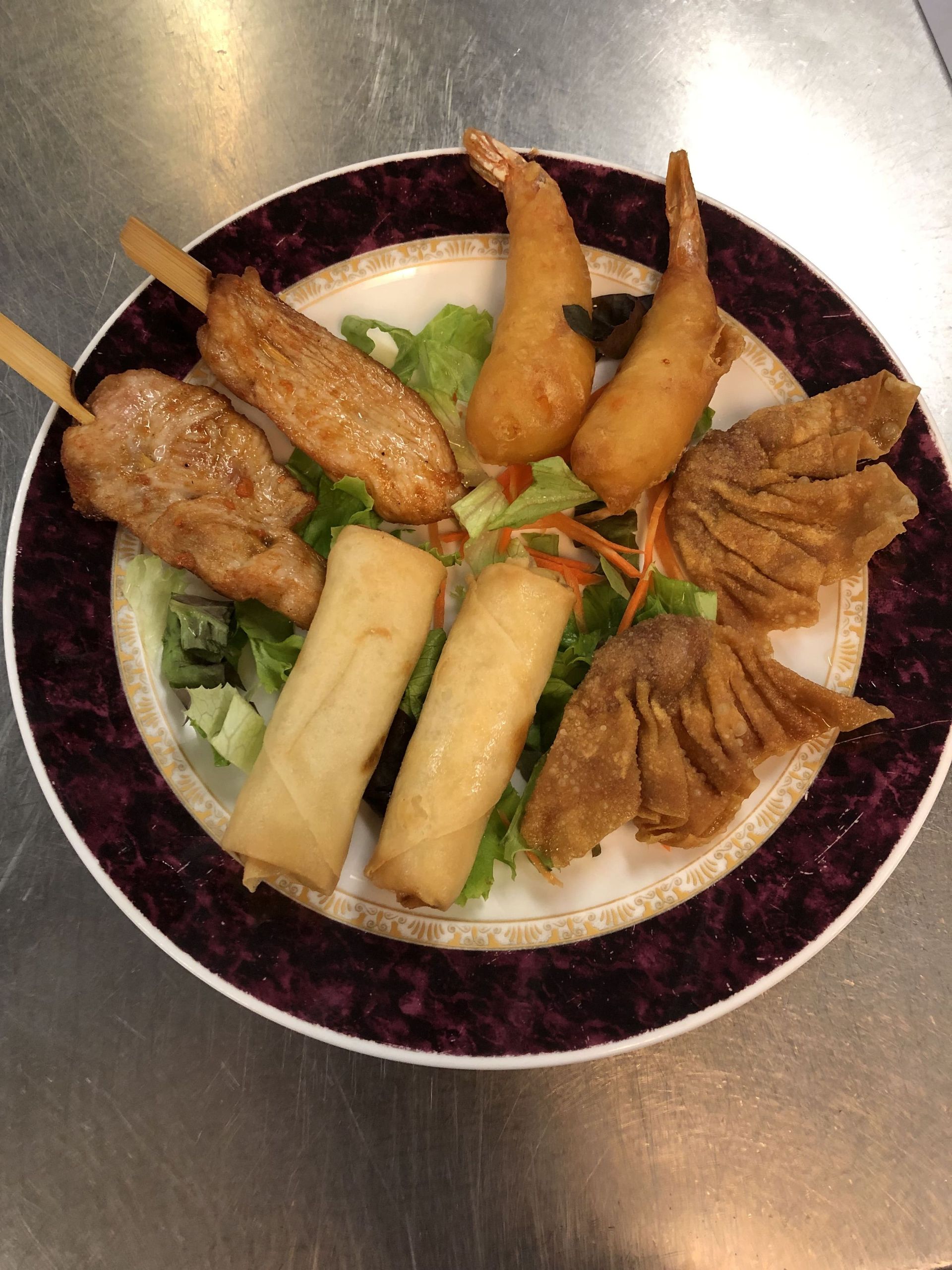 entrées frits - Le Chaudron chez Chen