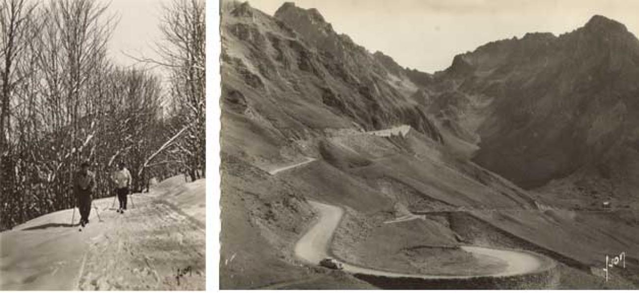 Route dans les Pyrénées
