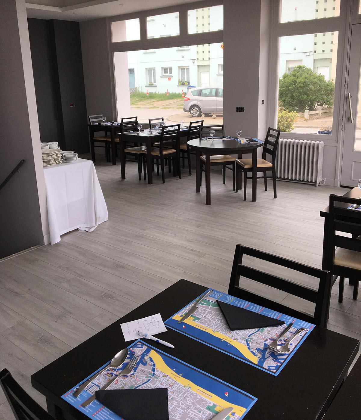 Aménagement d'un restaurant