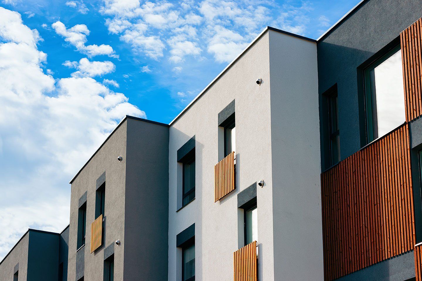 Maisons d'appartements modernes