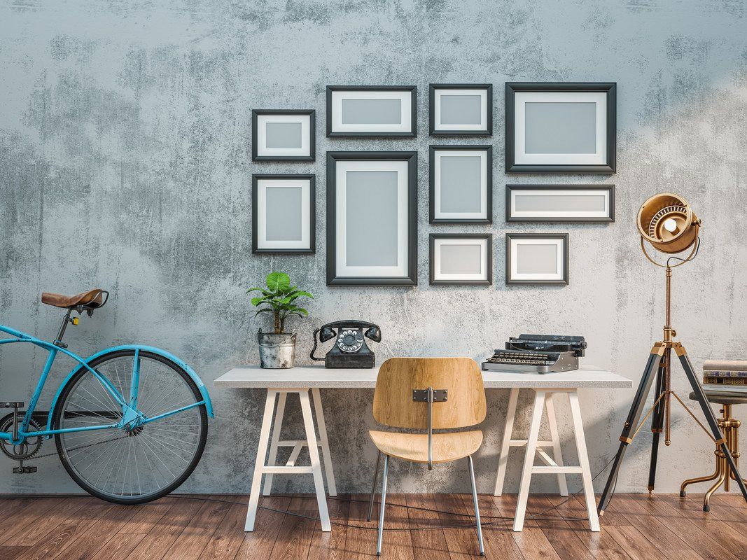 Revêtement mural effet béton