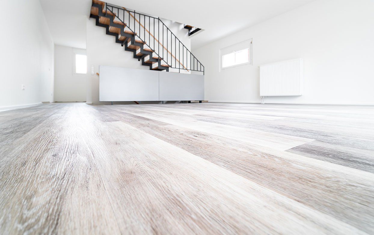 Sol en PVC dans un séjour