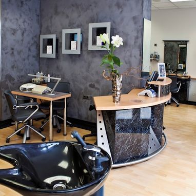Stilvolles Haarstudio