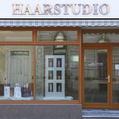 Haarstudio von außen