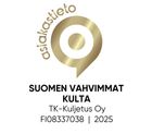 Golden logo for 