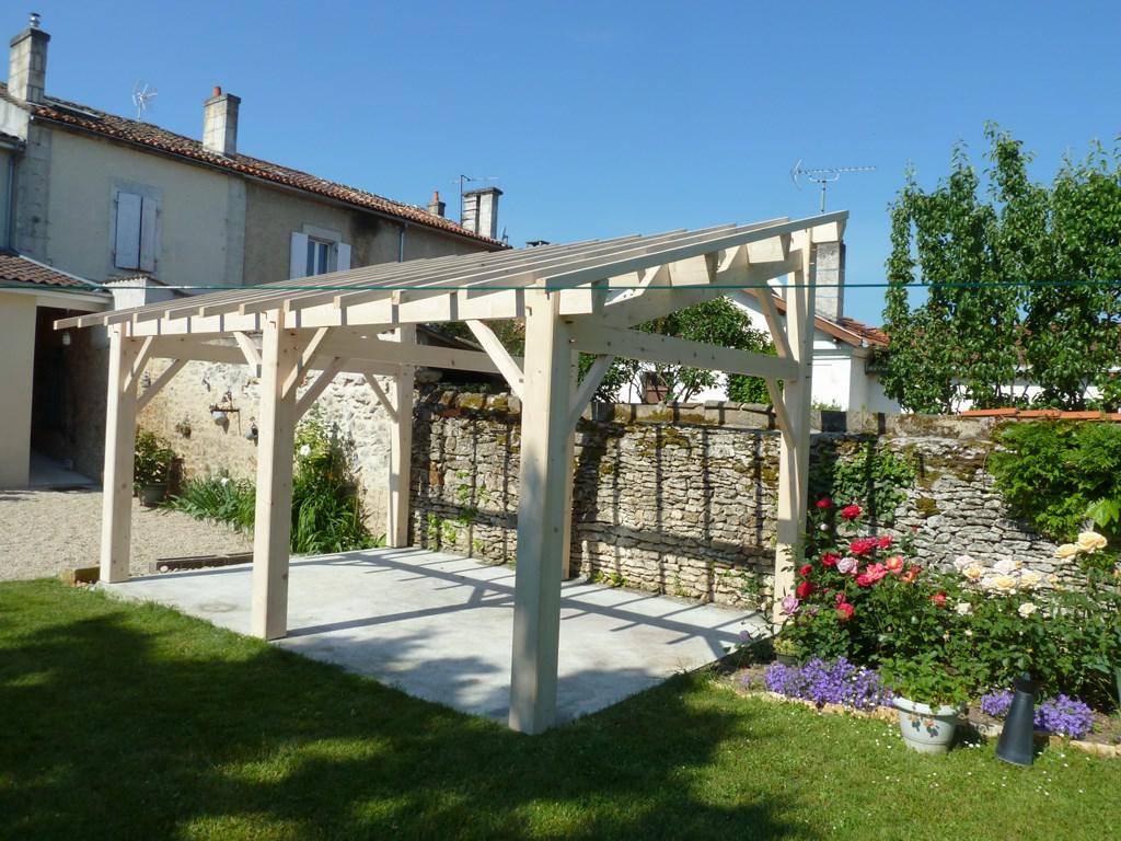 Pergola en bois