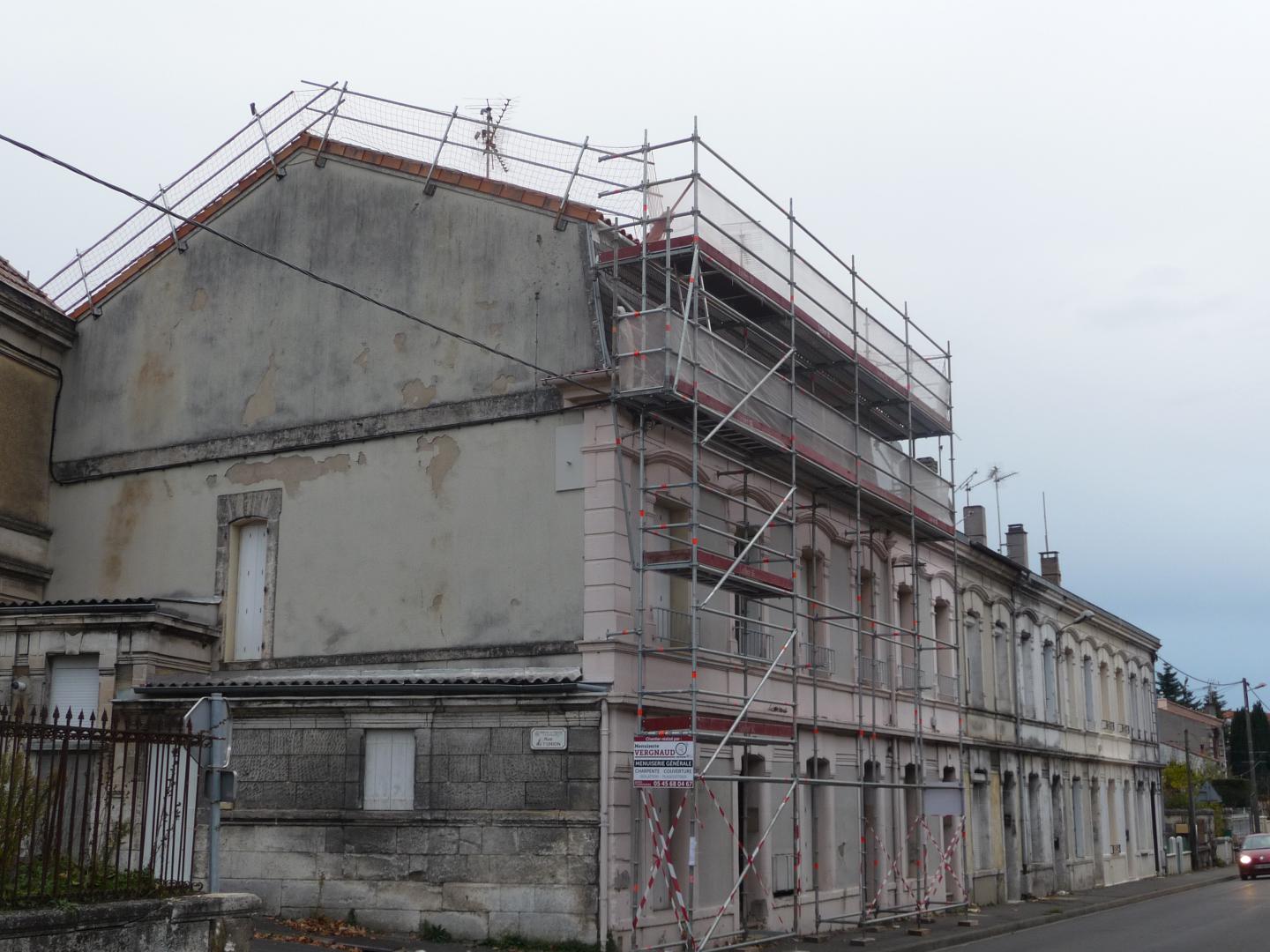 Travaux de rénovation