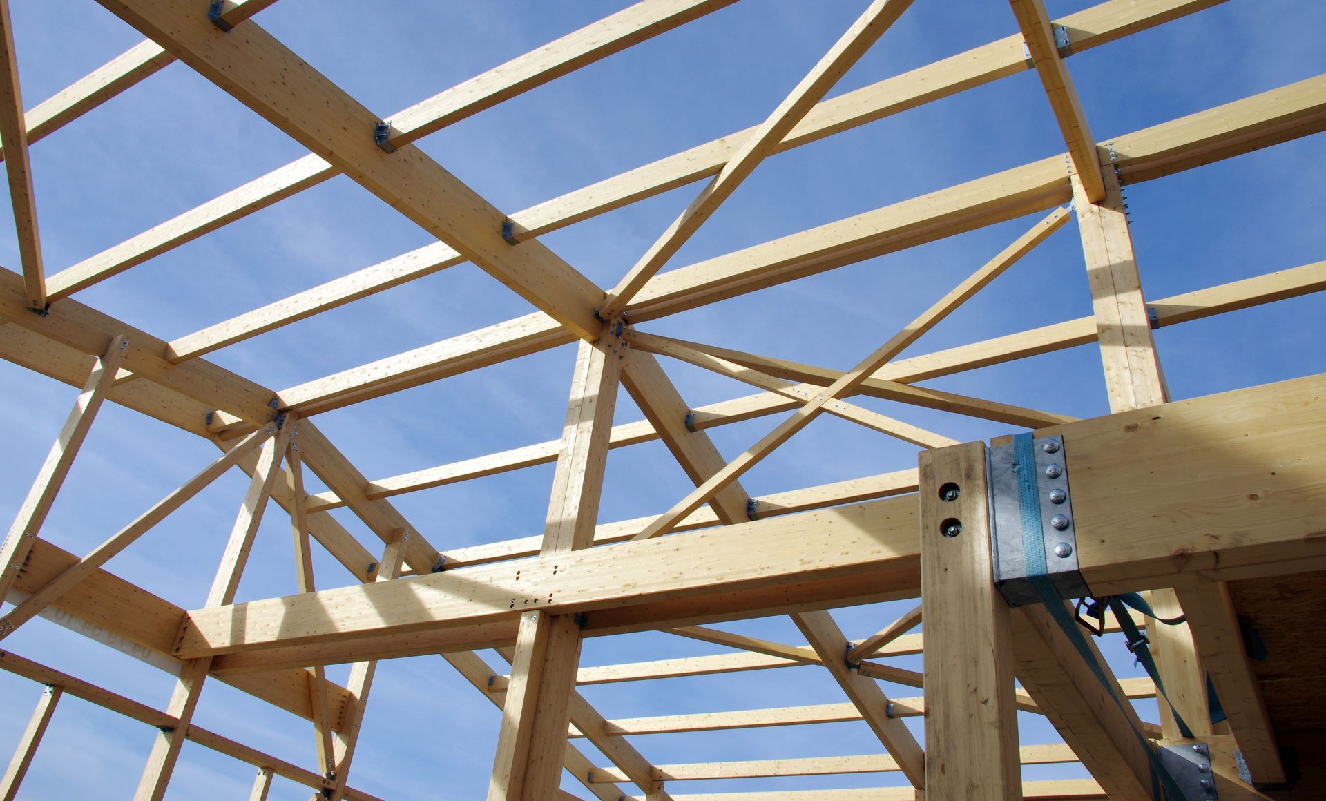 Liteaux en bois pour charpente