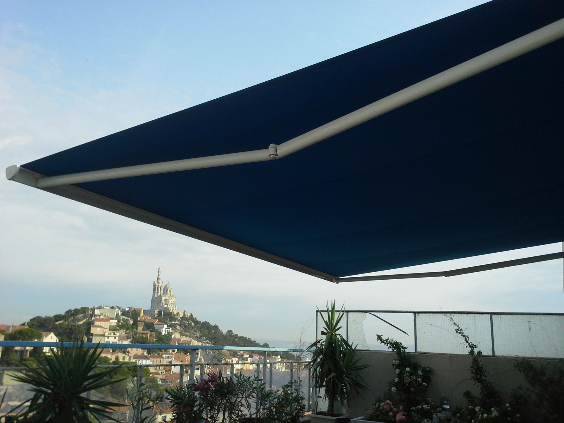 Vue sur la Basilique Notre-Dame de la Garde.