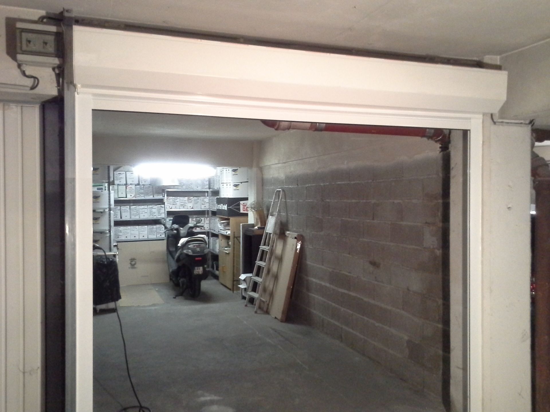 Fermetures de garage.