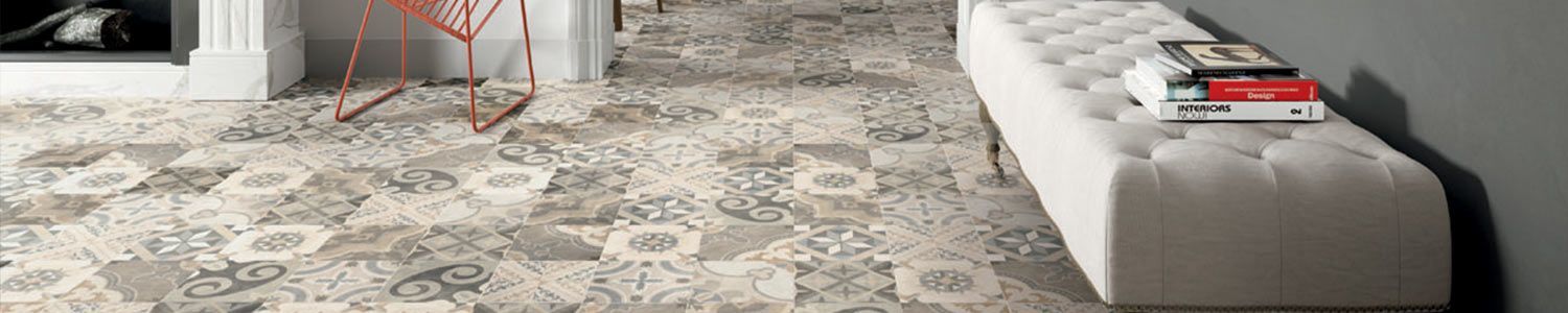 Carrelage intérieur à motifs
