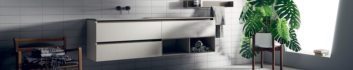 Meuble de salle de bain suspendu