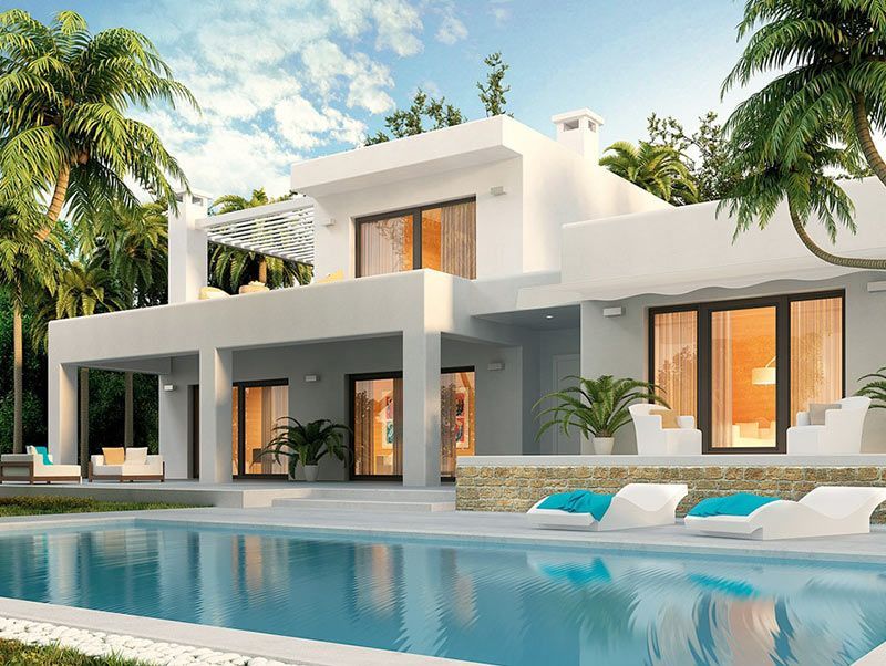 Carrelage extérieur autour d'une piscine