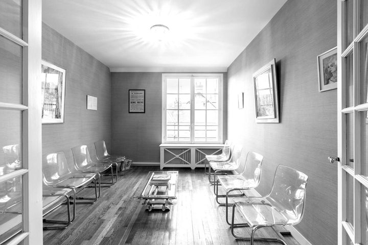 Salle d'attente du cabinet C2PW