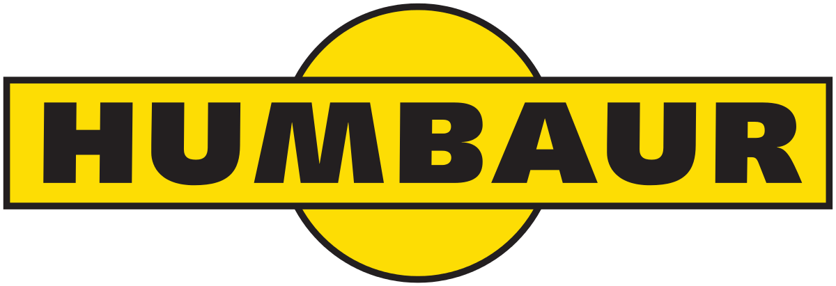 ein gelbes Humbauer-Logo auf weißem Hintergrund