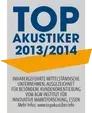Hörgeräte Münz – Siegel Top 100 Akustiker 2013/2014