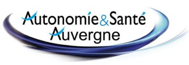 Autonomie et Santé Auvergne Logo