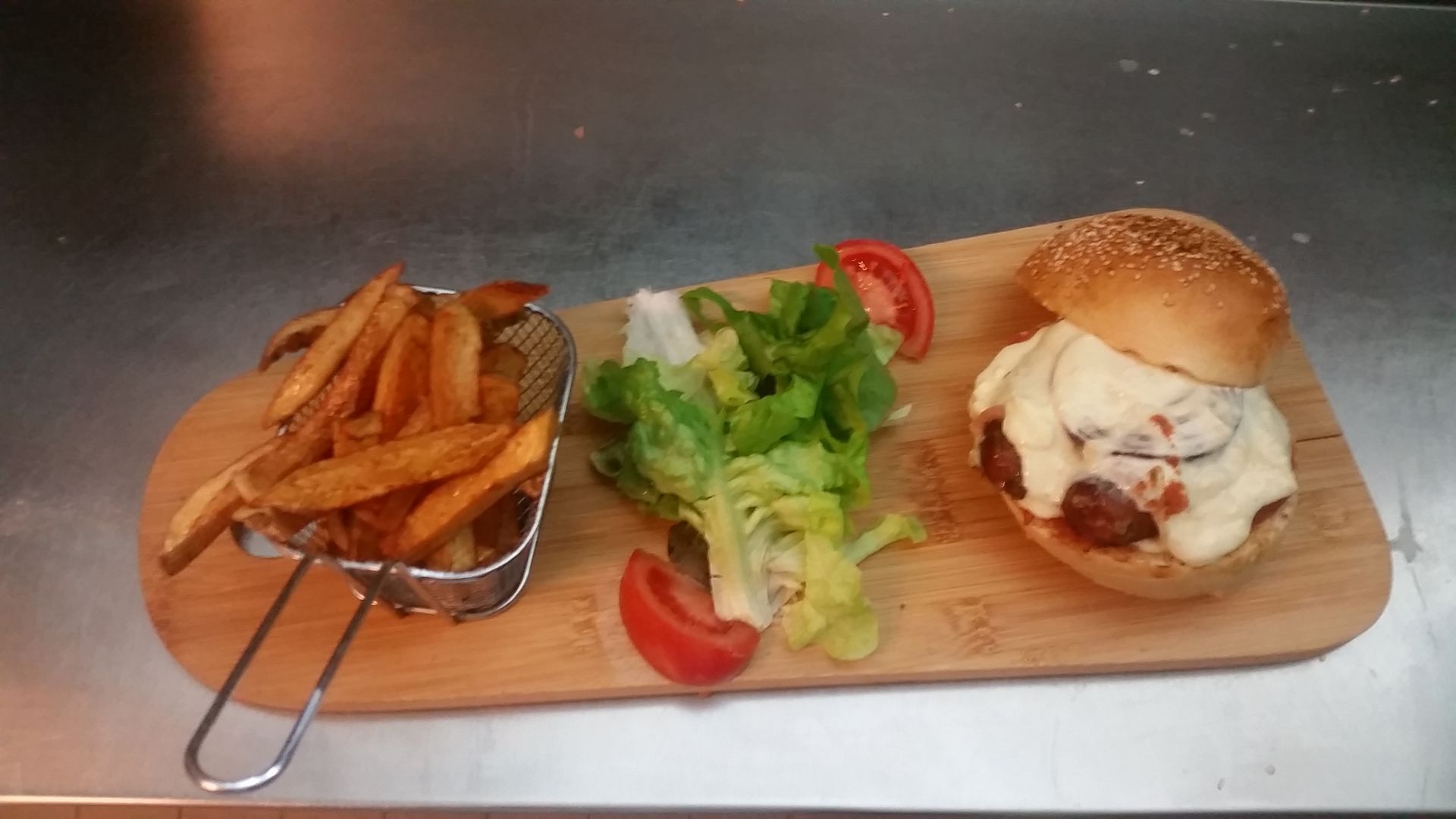 Burger savoyard aux diots